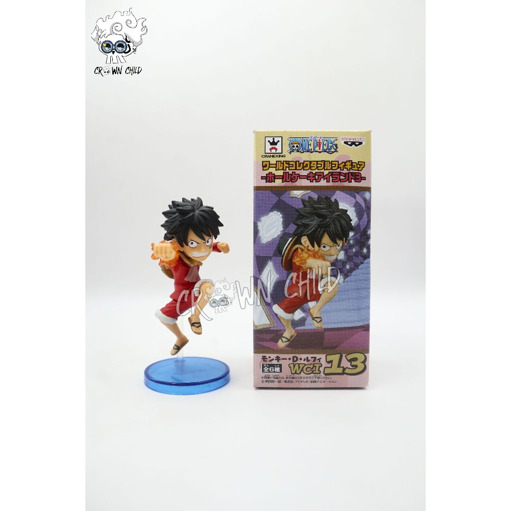 WCF Luffy Red Hawk - Whole Cake Island WCI13 (BIB ASVER) - One Piece Figure Original
