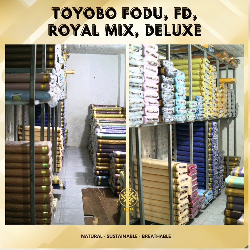Kain Toyobo Fodu Rm Deluxe Original Import || lebar kain 150cm