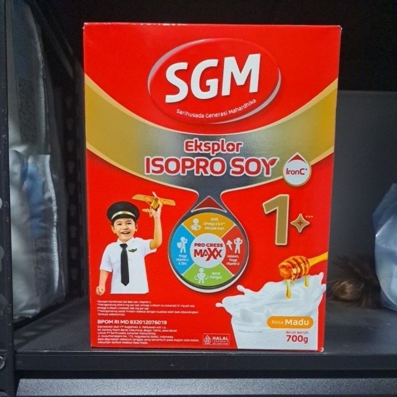 

SGM Eksplor ISOPRO SOY 1+ Susu Pertumbuhan 700 Gram