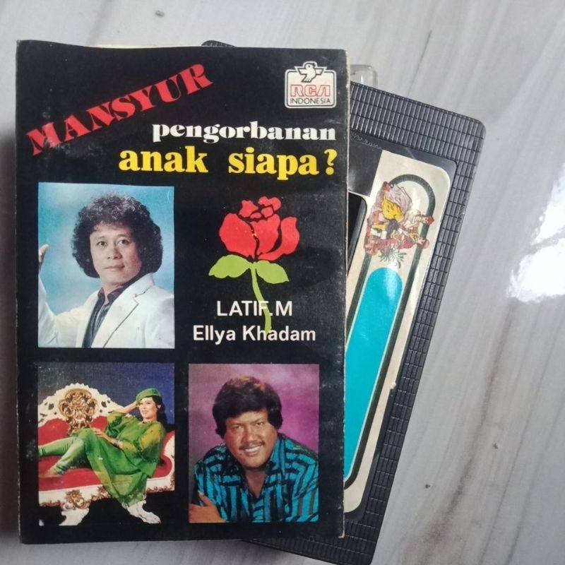 Audio kaset pita original Mansyur s/Ellya khadam/Latief m