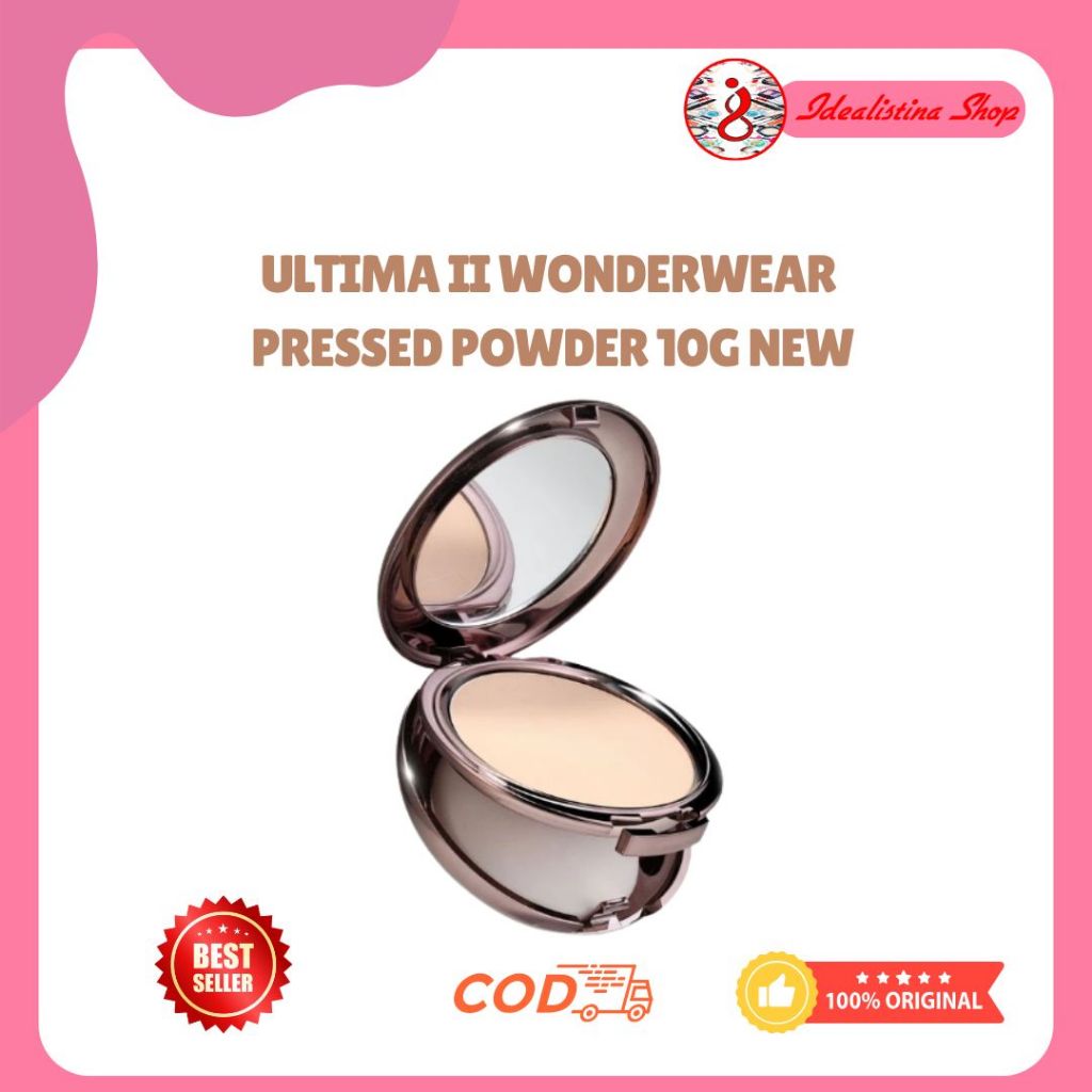 Ultima II Wonderwear Pressed Powder 10g NEW
