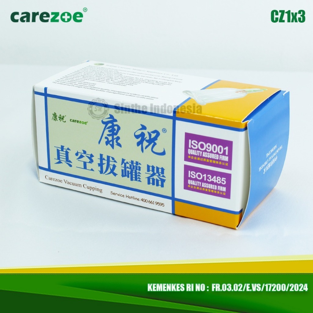 Kop Bekam Lengkung Isi 3 Carezoe Kangzhu Original