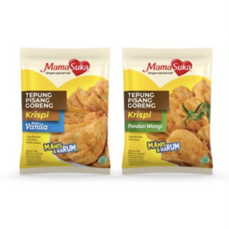 

Mama Suka Tepung Pisang Goreng 210 g