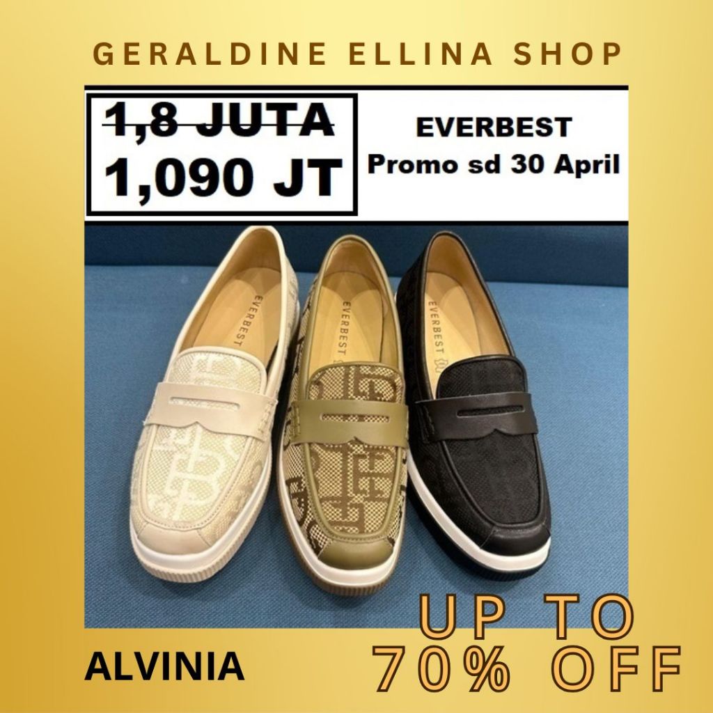 Sepatu wanita Everbest sale shoes women original store seri ALVINIA