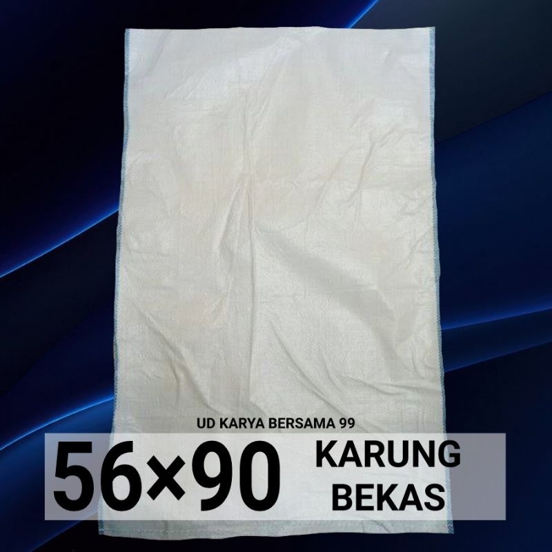 karung plastik bekas 50KG ukuran 56×90 original 100%