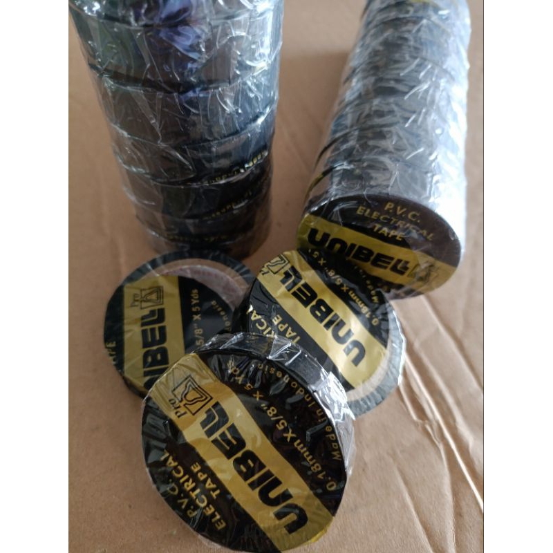 

Unibell Isolasi Hitam Kecil 0,18 x 5/8" x 5 yard