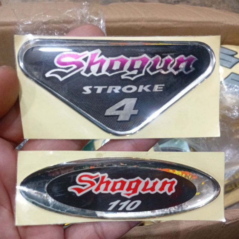 emblem logo suzuki shogun 110
