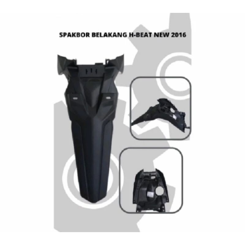 Spakbor belakang beat fi 2016-2021