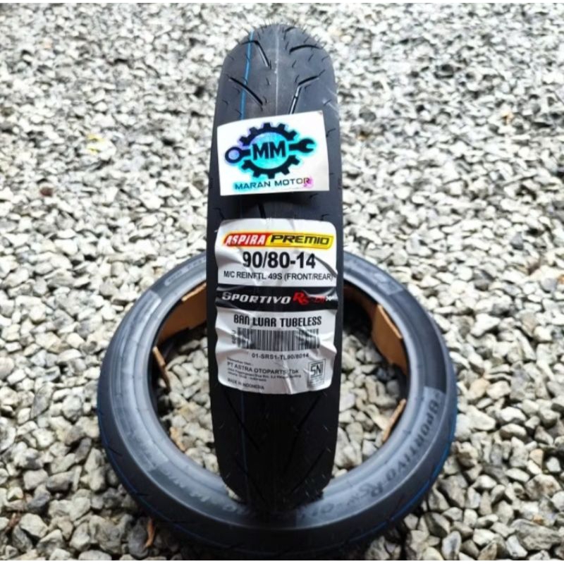 BAN LUAR ASPIRA UKURAN 90/80-14
