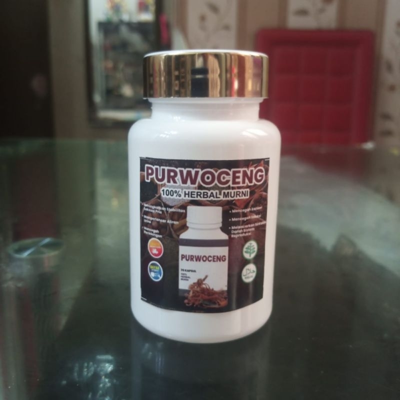 KAPSUL PURWOCENG KEMASAN BOTOL 100% AMPUH