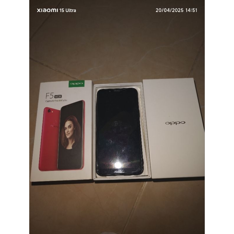hp oppo f 5 ram 6Gb