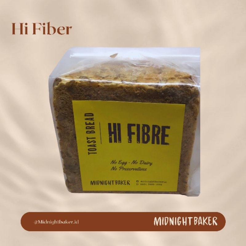 

Toast High Fiber Vegan Midnight Baker