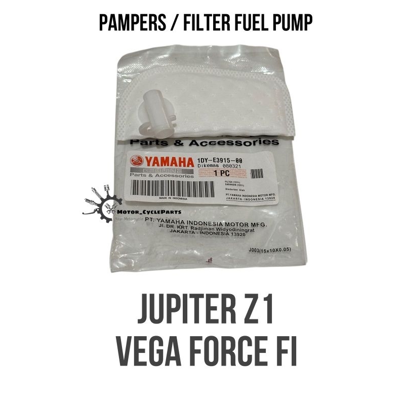 Pampers Filter Fuel Pump Yamaha Jupiter Z1 Vega Force FI 1DY