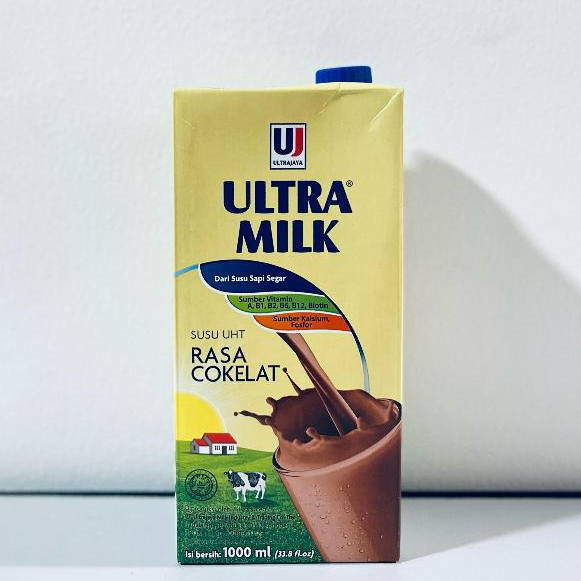 

Ultra Milk Susu UHT Coklat Kotak 1 L