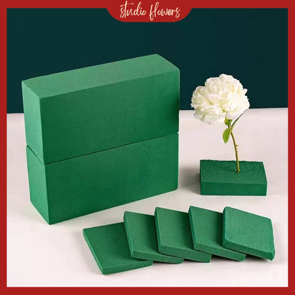 (4 PCS) Busa Basah Oasis Basah Floral Foam Savana Basah Gabus Buket Bunga Basah Floral Foam Basah KB