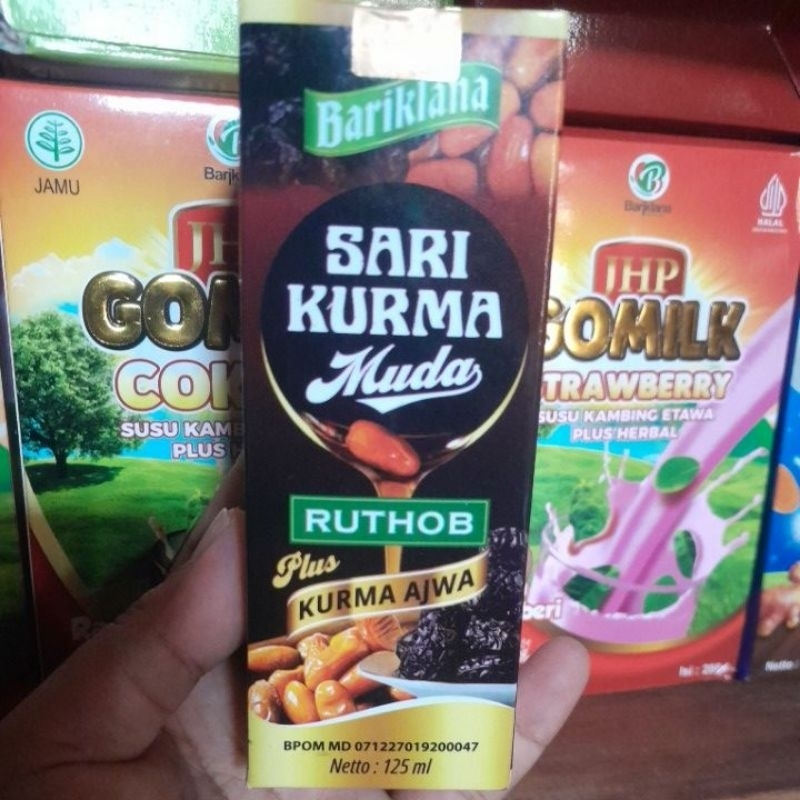 

Sari Kurma Muda Ruthob Bariklana plus Kurma Ajwa