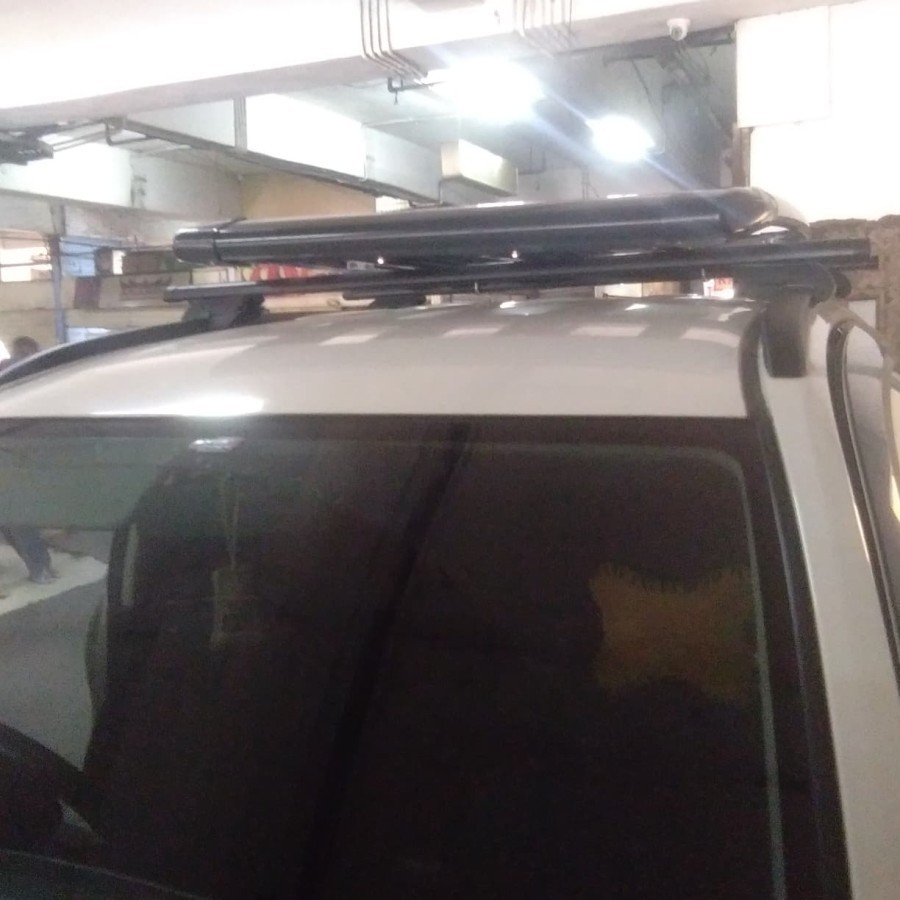 Roof rack bagasi atas Mobil all new rush + cross bar rhinoRackstore