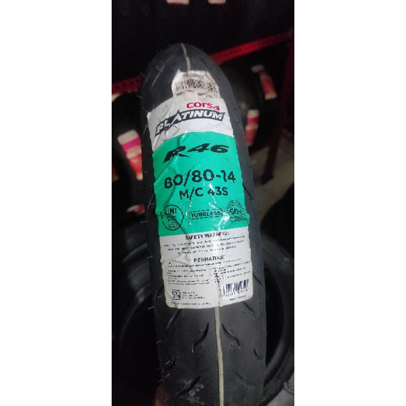 BAN LUAR CORSA R46 80/80-14,90/80-14,100/80-14