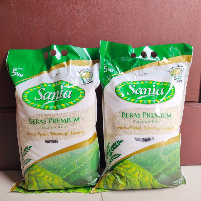 

Beras premium SANIA 5Kg/10kg