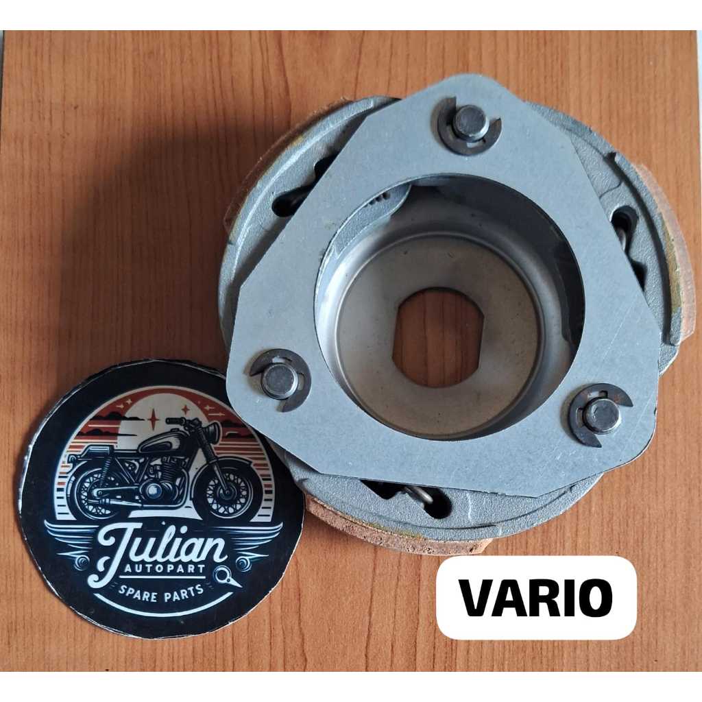 Kampas ganda komplit otomatis assy Vario karbu techno cbs 110 Original NPP