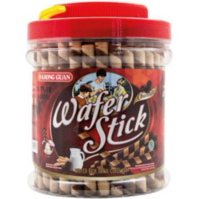 Khong Guan Wafer Stick Bucket 500 GR/Astor Roll Khong Guan/ Astor Murah/Astor Khong Guan/Astor Murah