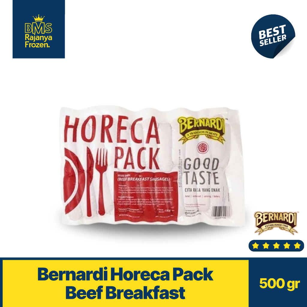 

BHP BEEF BREAKFAST CL 500gr I Sosis Sapi Bernardi