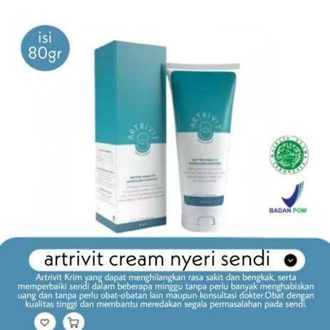Terbukti Artrivit Cream Atasi Nyeri Sendi Alami Original Asli 100% Obat Krim Atrivit Artivit BPOM