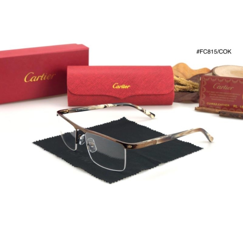 kacamata frame pria Cartier 815
