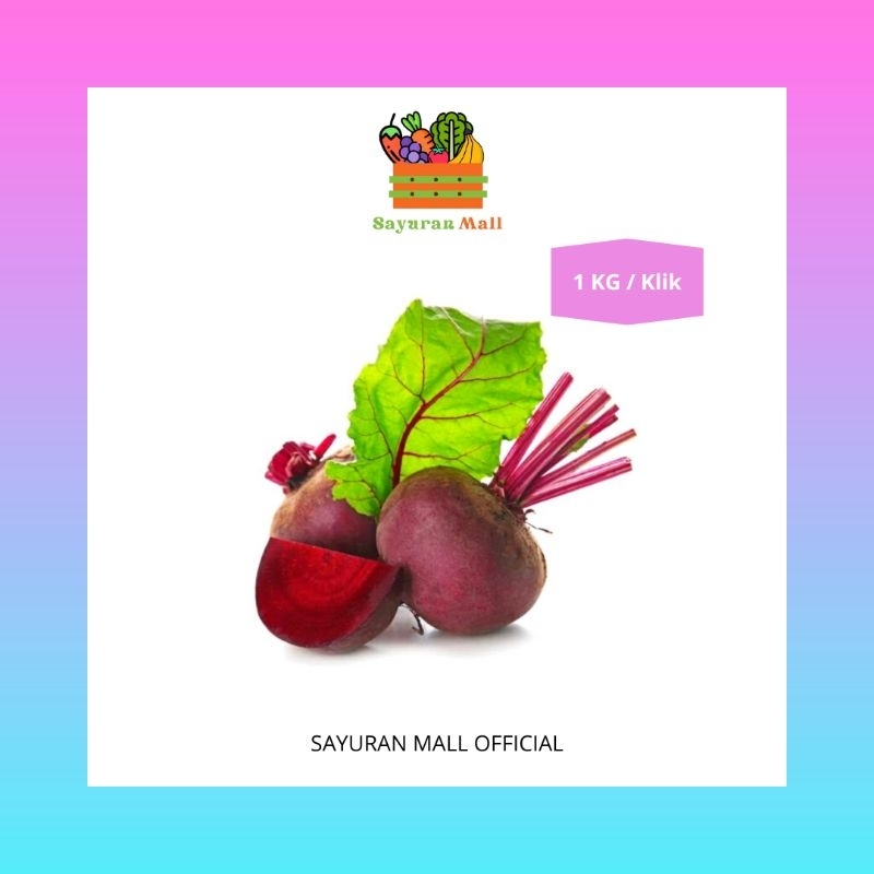 

500gr Beet / Bit | Buah Segar | SAYURANMALL