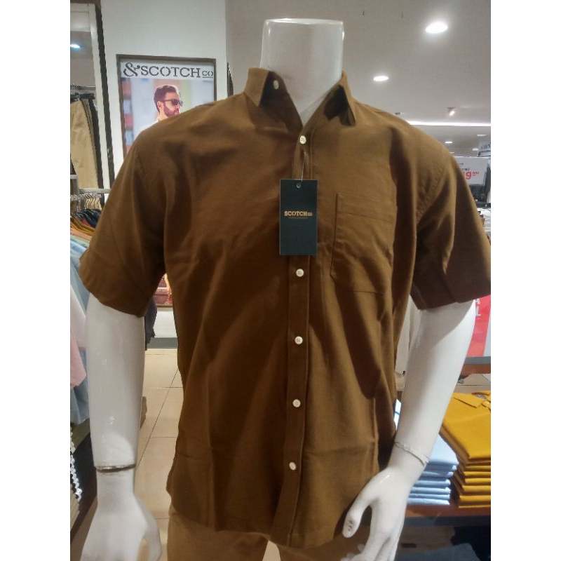 Scotch Kemeja Pendek Pria Casual