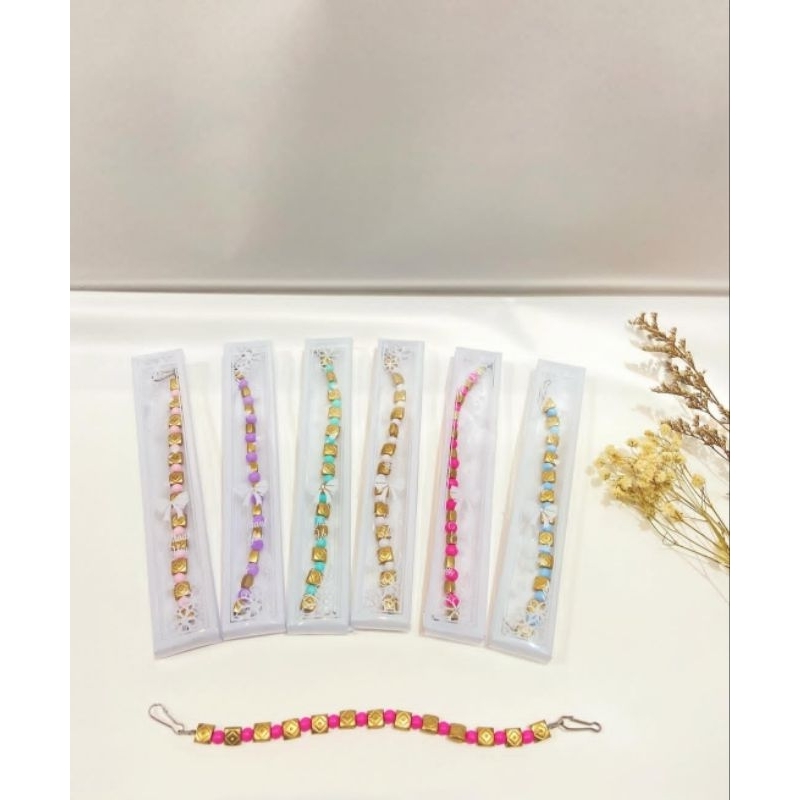 Souvenir Strap Masker Hijab | Souvenir murah | Souvenir pernikahan | Isi (50 pcs) |