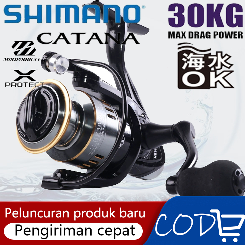 BEST DEALS SHIMANO Reel Pancing Putar Rell Murah Kuat Rill Pancing Katrol Kerekan Pancing Fishing