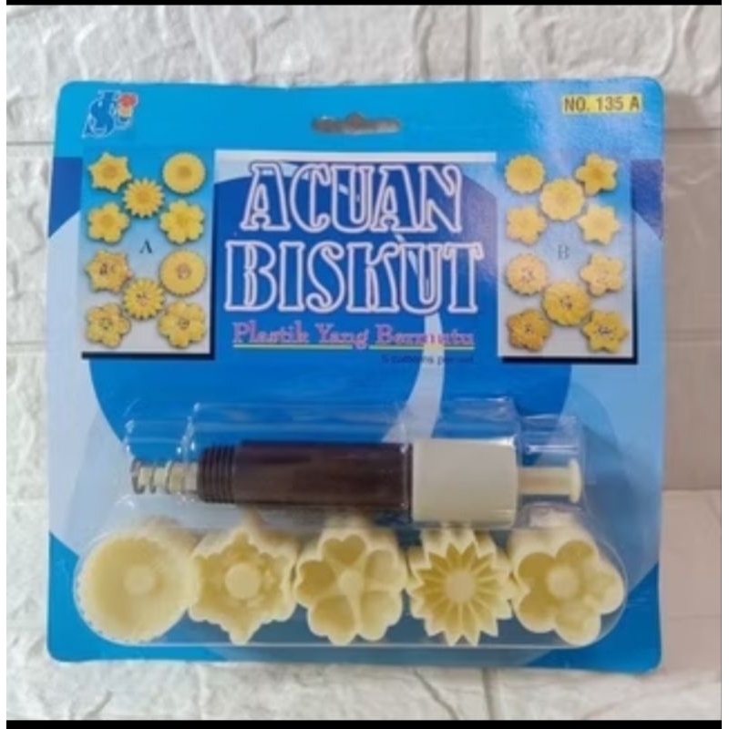 Acuan Kuih Jam Tart Cetakan Kue Kering Press