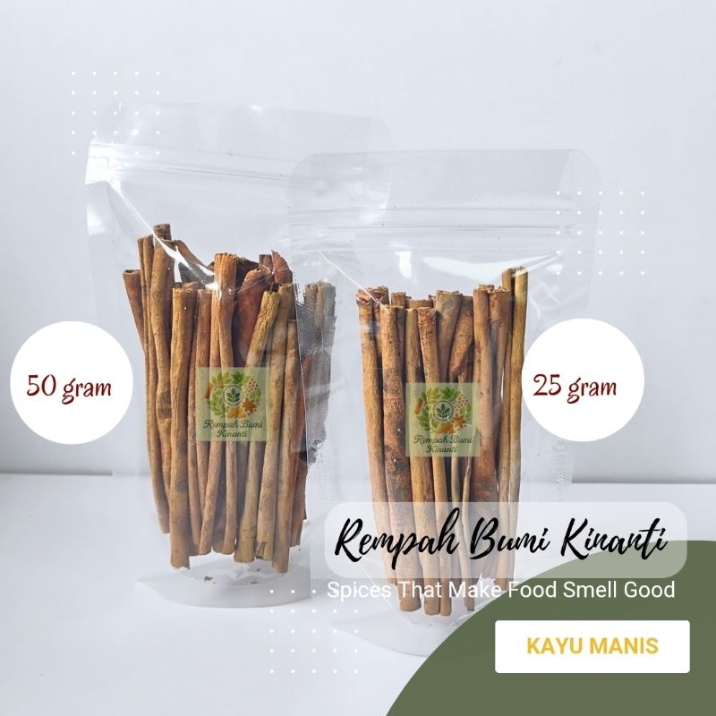 

KAYU MANIS / CINNAMON STICK BUMBU REMPAH PREMIUM