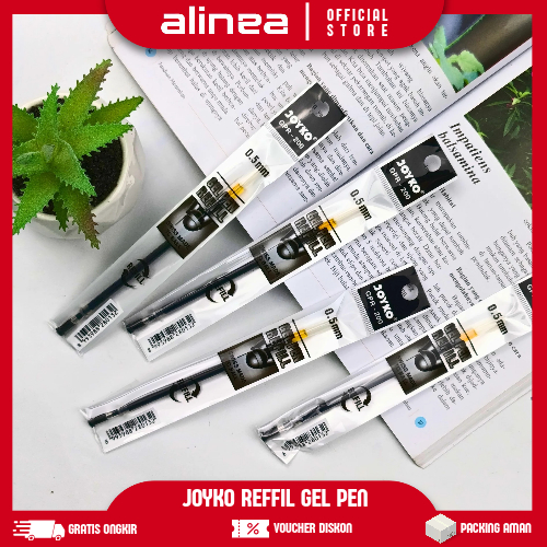 

Isi Pulpen gel 0.5mm joyko Reffil isi Pulpen Joyko GP Refill GPR200