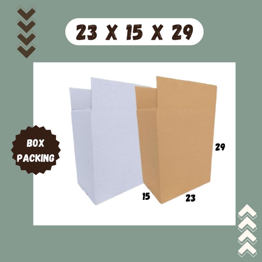 

Box 23x15x29 Kardus Packing A1 Olshop Karton Dus Souvenir Kotak Kemasan Sparepart Jamu Madu Assesoris Kosmetik