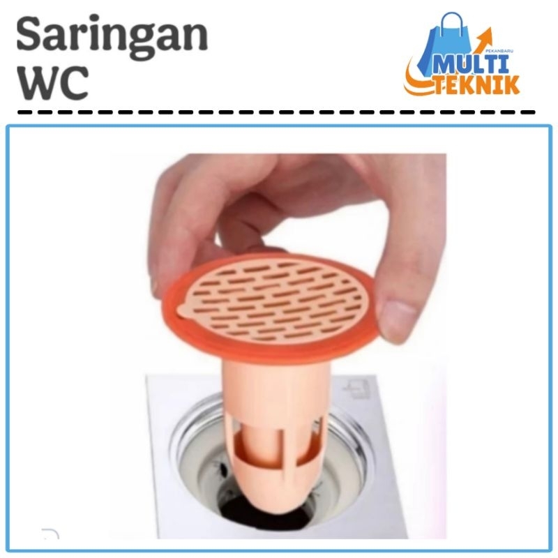 Saringan Penutup Lubang Pembuangan Air Kamar Mandi Penyaring Kotoran Lantai Kamar