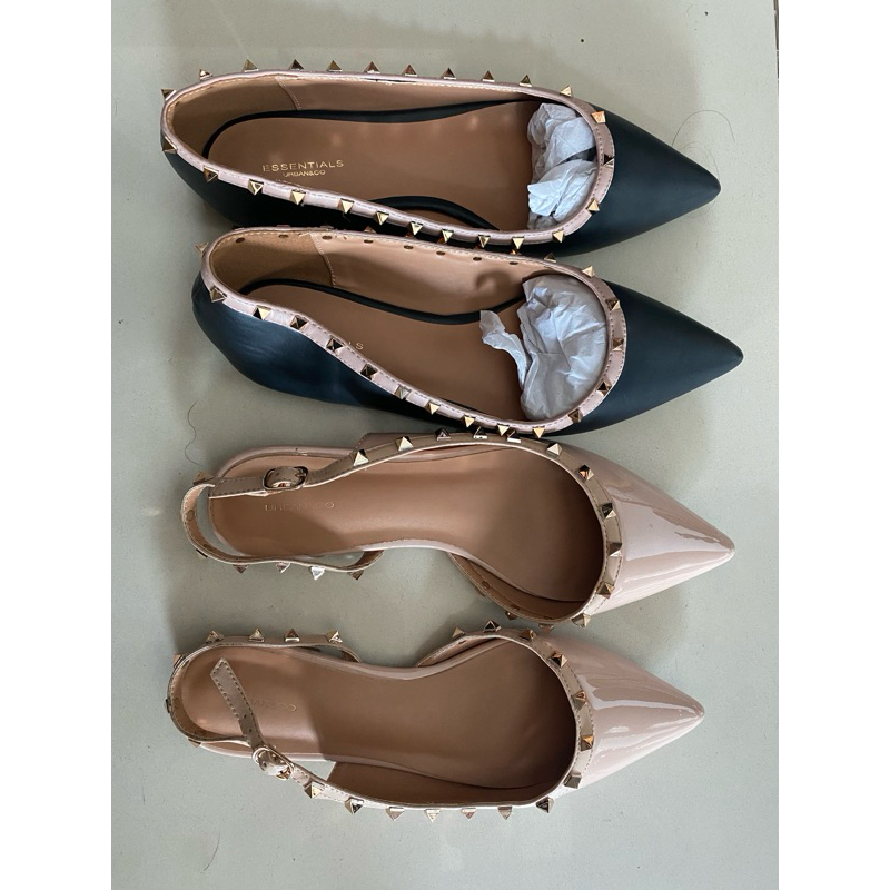 Aisley Black Size 38 & Adelicia Pink Size 39 Urban&Co
