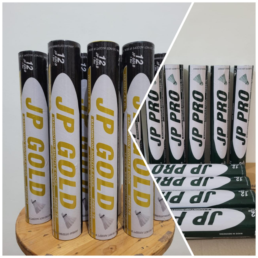 JP GOLD Shuttlecock Badminton Premium Original