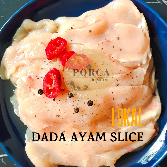 

Daging Ayam Slice Dada Ayam 500gr