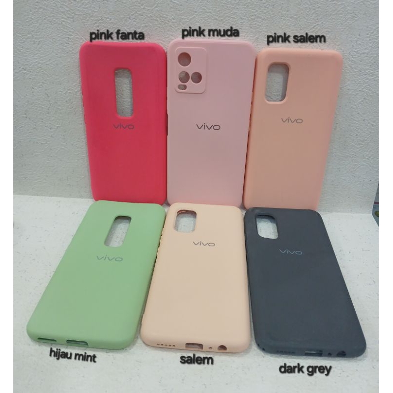 Vivo V19/V11/V17 pro/Y20/Y21/X50 pro|Silicone Case Full Cover Soft Case