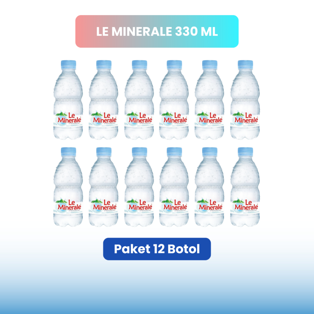 

Jual Le Minerale 300 ml Paket 12 Botol