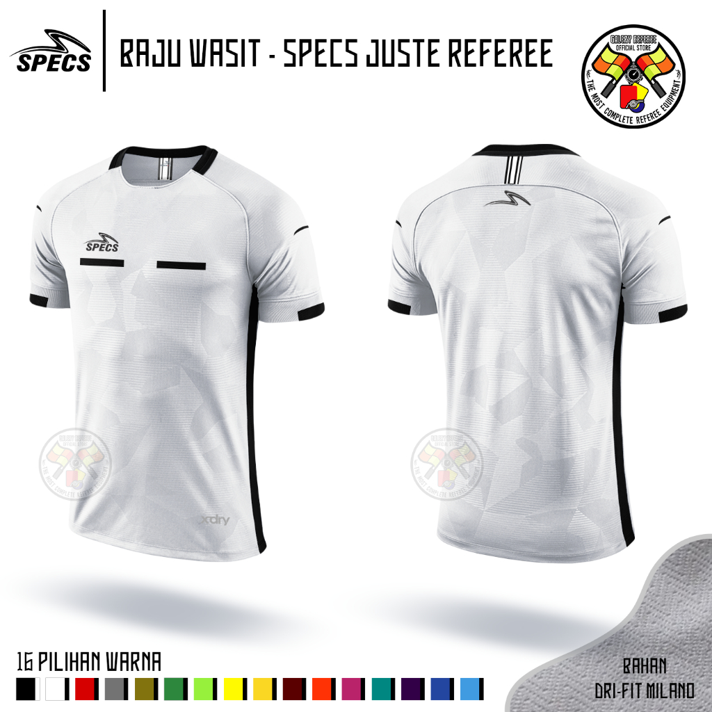 BAJU WASIT SPECS JUSTE REFEREE 2020/21 ( 16 WARNA )