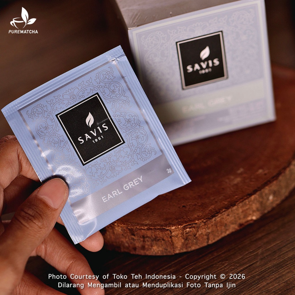 

Savis Tea - Earl Grey Tea 1tb Black Tea Premium Teh Hitam Bergamot Jeruk