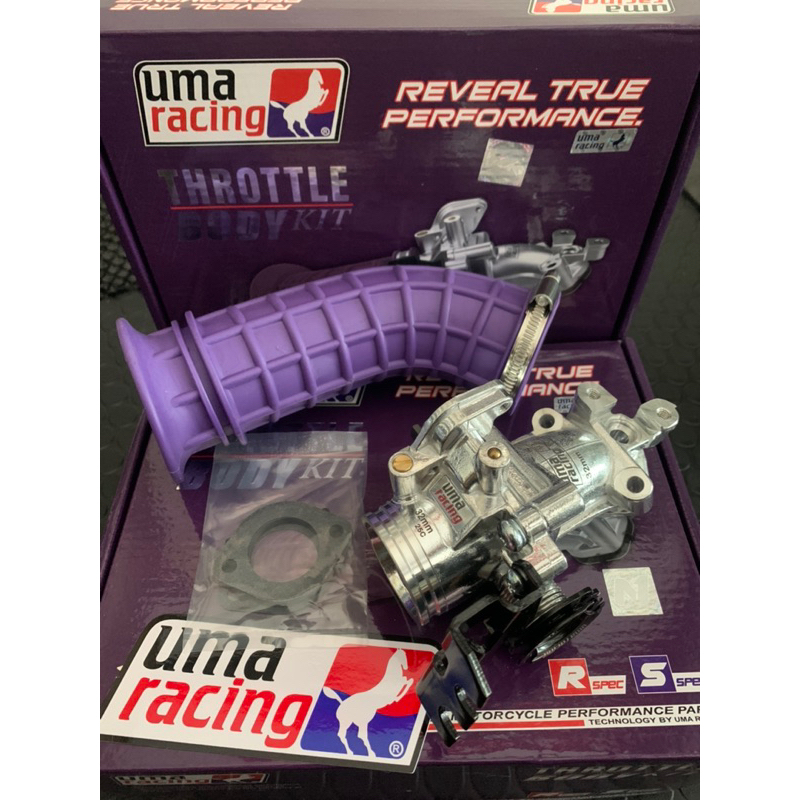 TROTTLE BODY KIT TB UMA RACING VARIO 125 VARIO 150 30MM 32MM