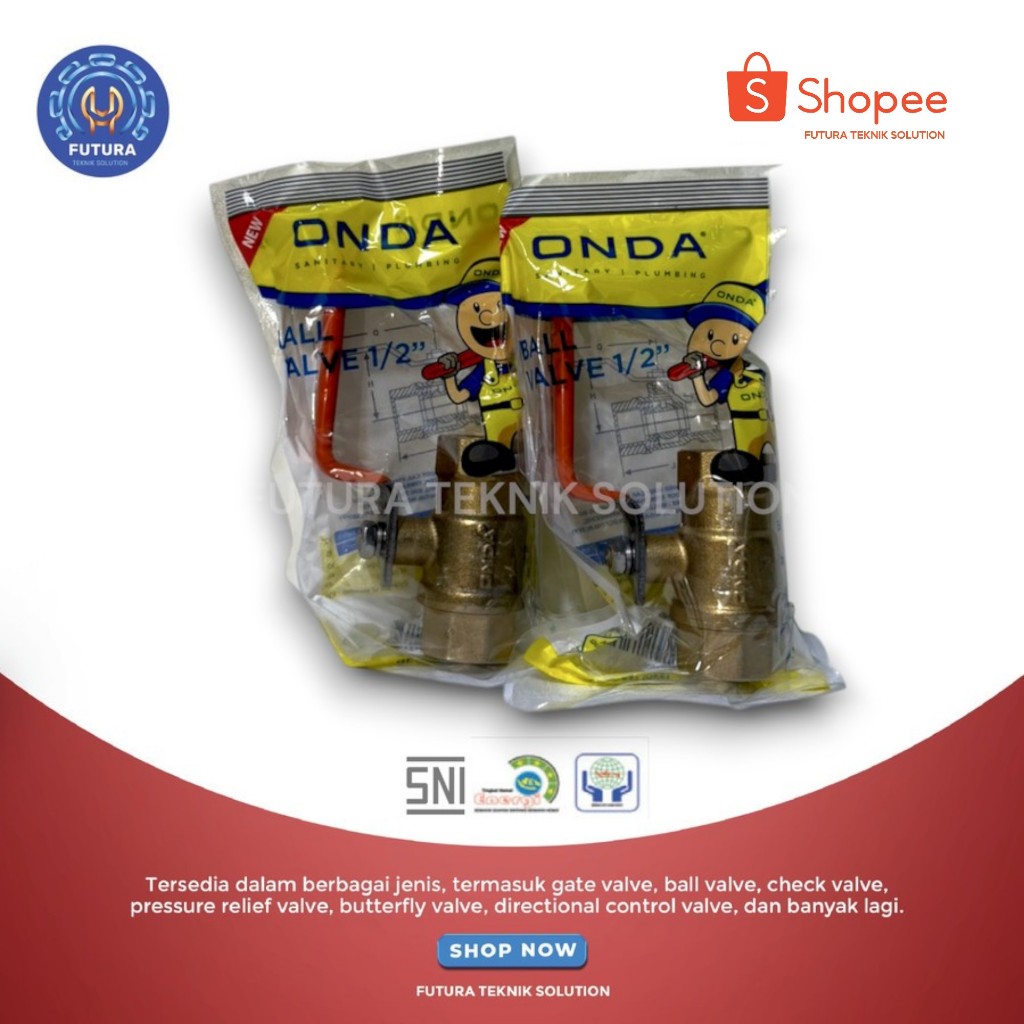ball valve onda 3/4" inch/stop kran onda kuningan 400 WOG