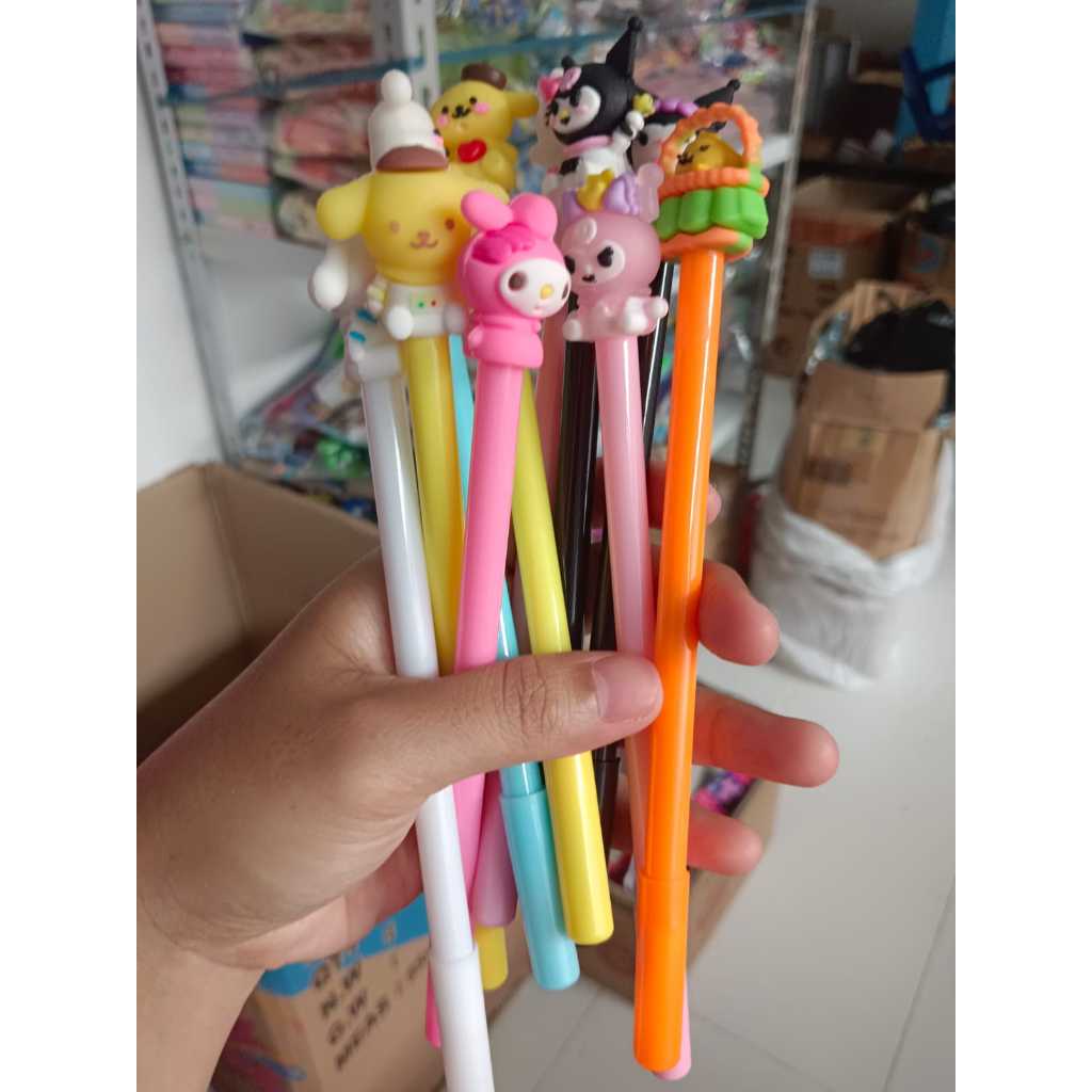 

Pen Kepala karakter Sanrio | Bulpen fancy Sanrio isi 1
