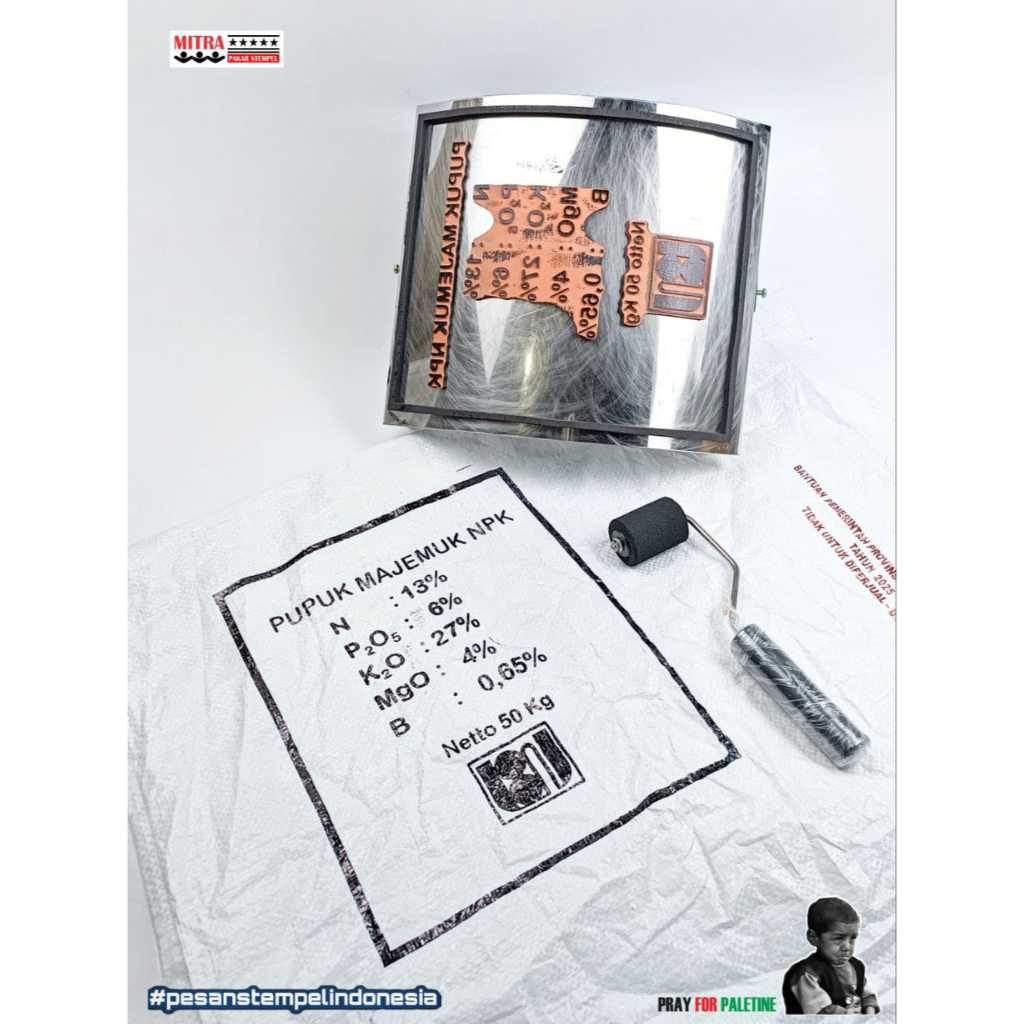 

Jual Paket Stempel Anti Luntur Stempel Karung Beras/Pupuk/Gula Stempel Custom Pabrik Logo Usaha