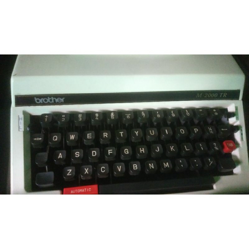 Mesin TIK jadul,Brother deluxe