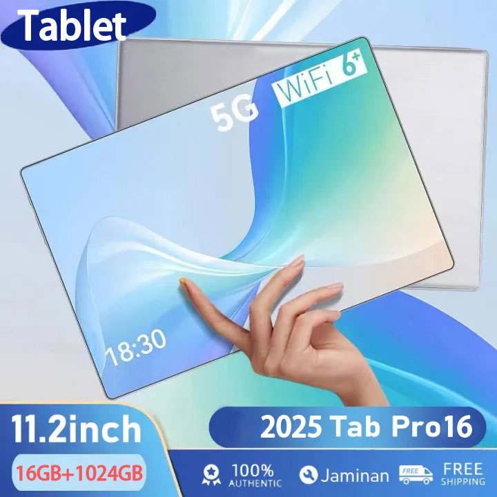 Tablet Baru Pro16 Tablet PC for pria anak Murah 11.6inci Tablet android RAM 16GB+1024GB ROM terbaru 